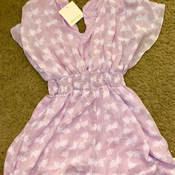 Lilac lavender romper - Picture 2 of 3